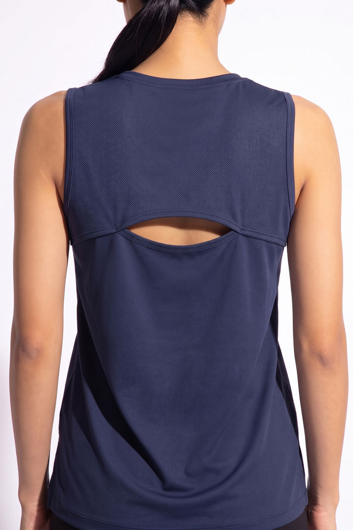 Zelocity Quick Dry Relaxed Tank Top - Naval Academy — image 5